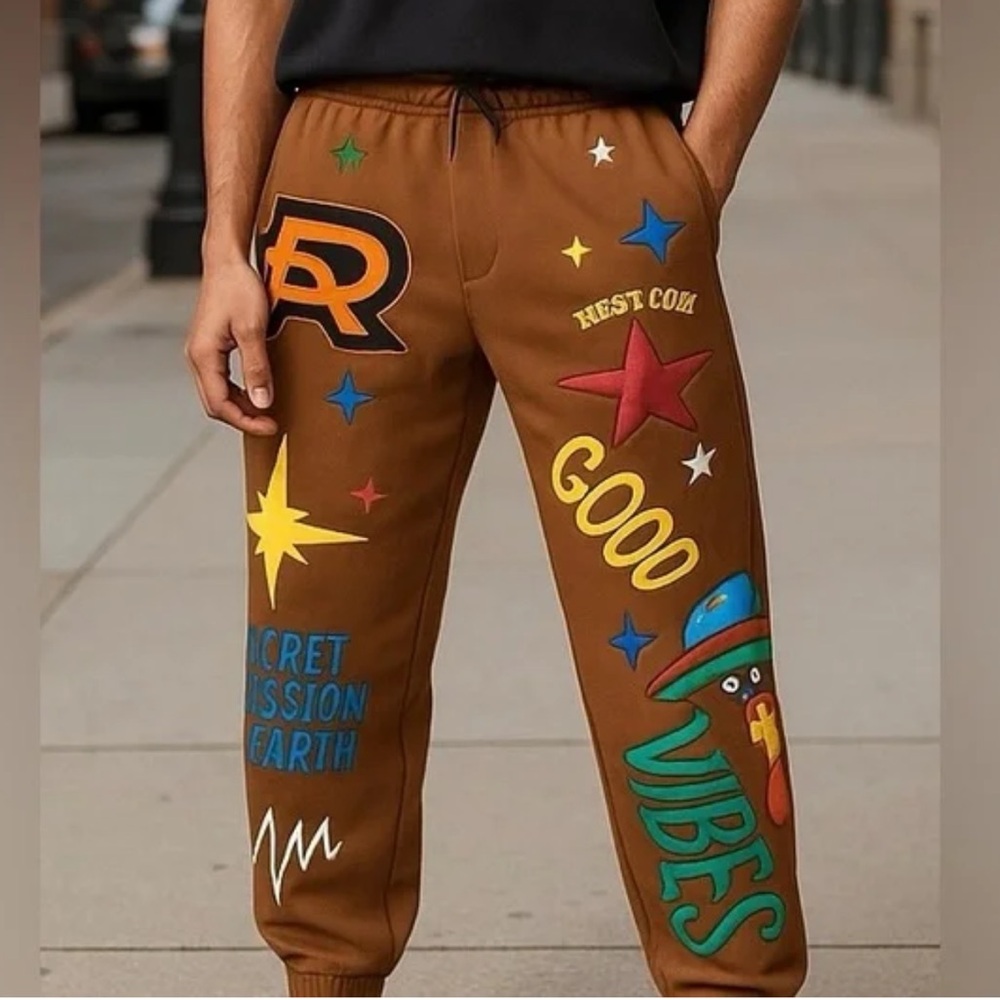 First Row Alien Fleece Sweatpants